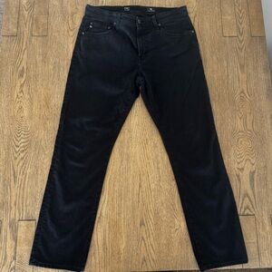 AG Adriano Goldschmied Everett Slim Straight Jean 32x32 Black Stretch AG - 50860